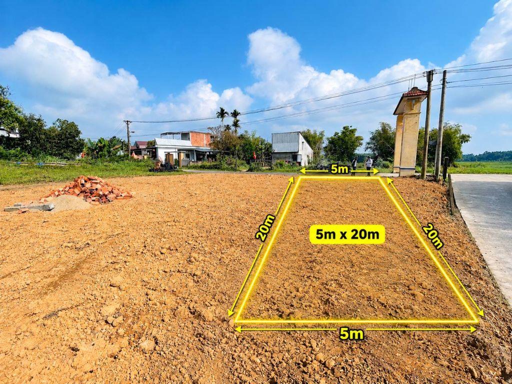 Lô góc 2 mặt tiền đường 7m5 gần ngã tư Hòa Khương, kết nối ĐT609 và QL14B, giá 870 triệu