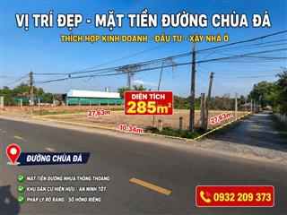 Hot hot đất sốt 285m2,giá450triệu ở khu phố Gia Huỳnh, phường Gia Lộc