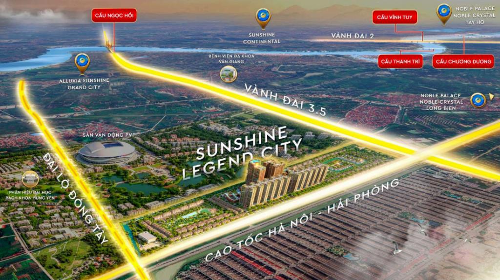 Căn hộ studio 32m2 giá 1,94 tỷ tại Sunshine Legend City