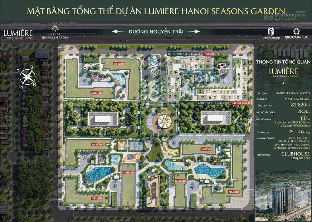 🔥 Vinhomes Masteries Cao Xà Lá – Giá Cực Hấp Dẫn -   Ngay Mặt Đường Nguyễn Trãi 🔥