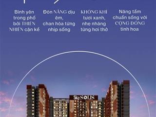 SkySOLIS – ĐÓN ĐẦU HẠ TẦNG METRO - Giá từ 55 triệu/m²
