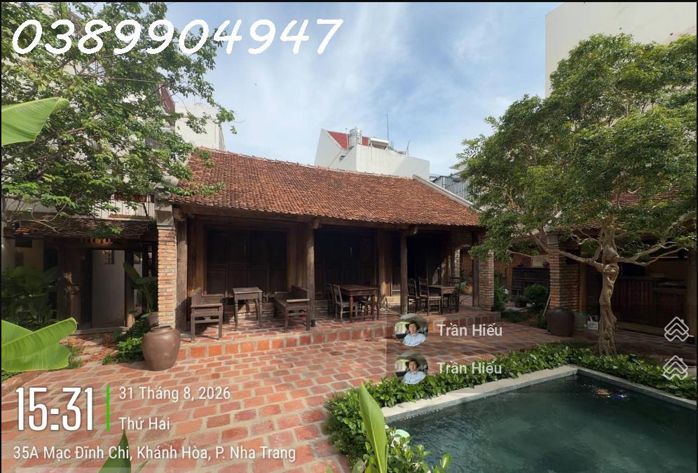 CHO THUÊ NHÀ VƯỜN PHỐ CỔ MẶT TIỀN ĐƯỜNG MẠC ĐỈNH CHI KHU BÀN CỜ TRUNG TÂM NHA TRANG –