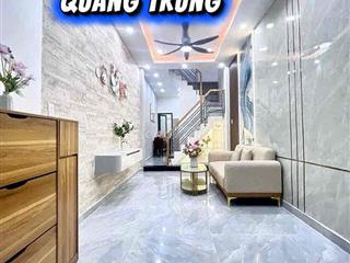 🔥NHÀ ĐẸP HOÀN CÔNG NGÃ 6 QUANG TRUNG FULL NỘI THẤT 36M² - 4.45 TỶ🔥