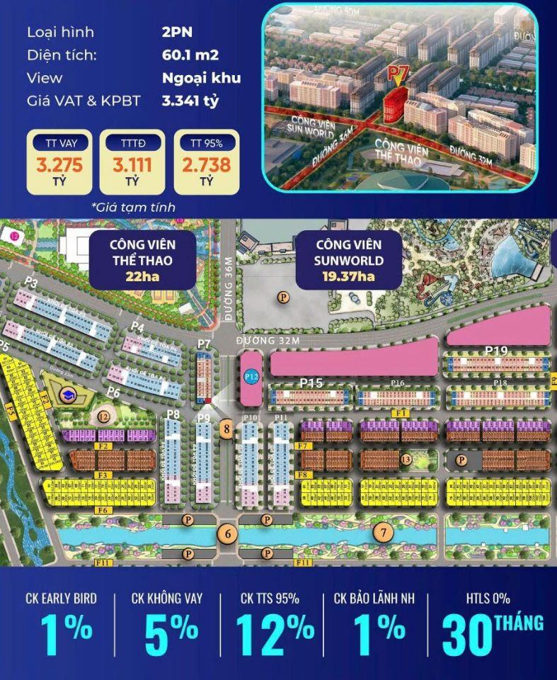 DUY NHẤT 1 CĂN GÓC ĐẸP NHẤT TÒA P7 – SUN URBAN CITY HÀ NAM 🔥