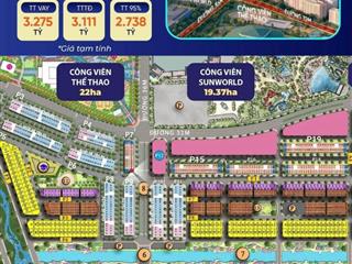 DUY NHẤT 1 CĂN GÓC ĐẸP NHẤT TÒA P7 – SUN URBAN CITY HÀ NAM 🔥