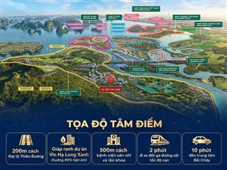 CƠ HỘI SINH LỜI HẤP DẪN- VỐN TỪ 1 TỶ VỊ TRÍ GIÁP DANH DỰ ÁN VIN HẠ LONG XANH, 5P ĐẾN GA TOD 