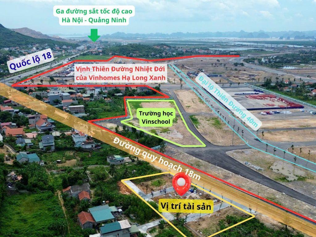 ĐẤT ĐẠI YÊN HẠ LONG ĐÓN ĐẦU 2 ĐỘNG LỰC TĂNG GIÁ : TOD VÀ ĐẠI ĐÔ THỊ VIN HẠ LONG XANH
