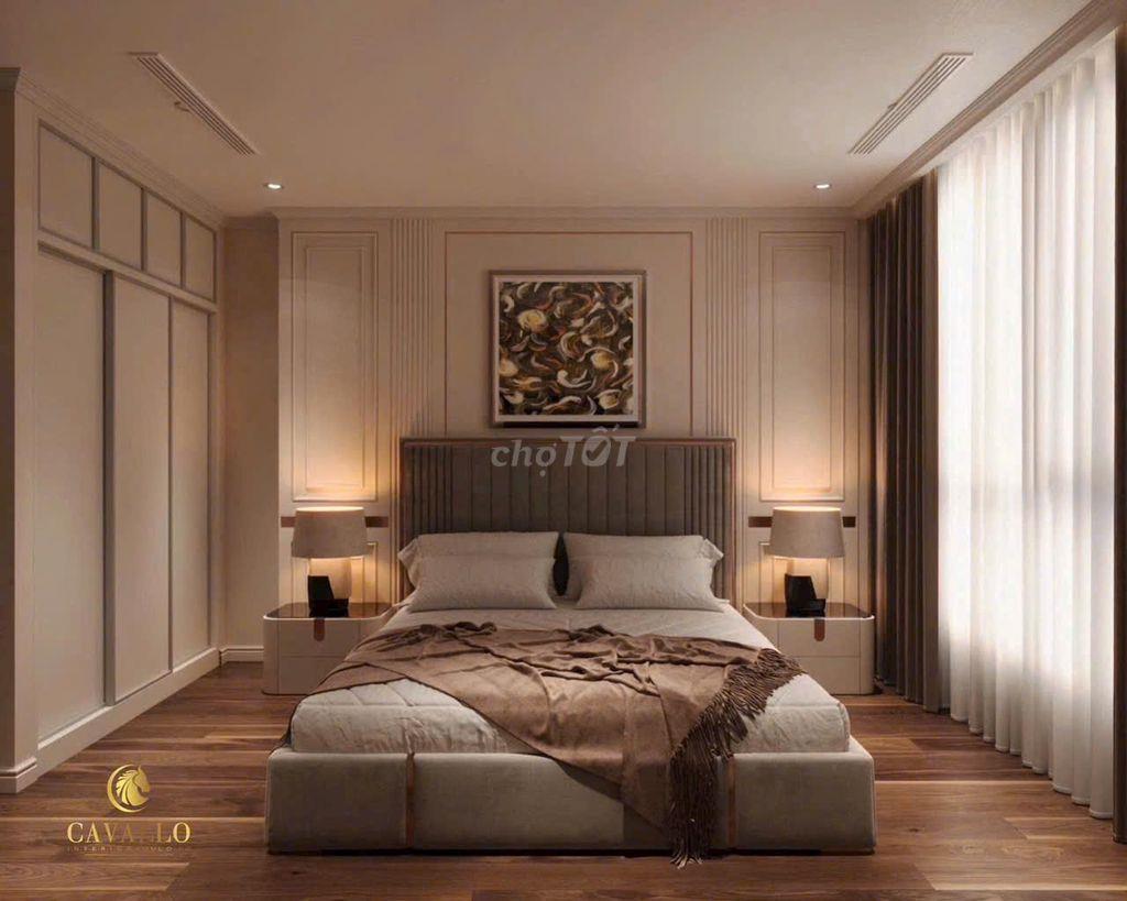 Cho thuê 2PN VINHOMES BASON 82m2 - Vinhome Golden River - Xem nhà 24/7