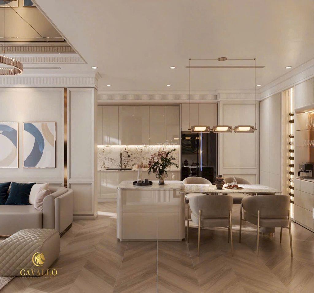 Cho thuê 2PN VINHOMES BASON 82m2 - Vinhome Golden River - Xem nhà 24/7