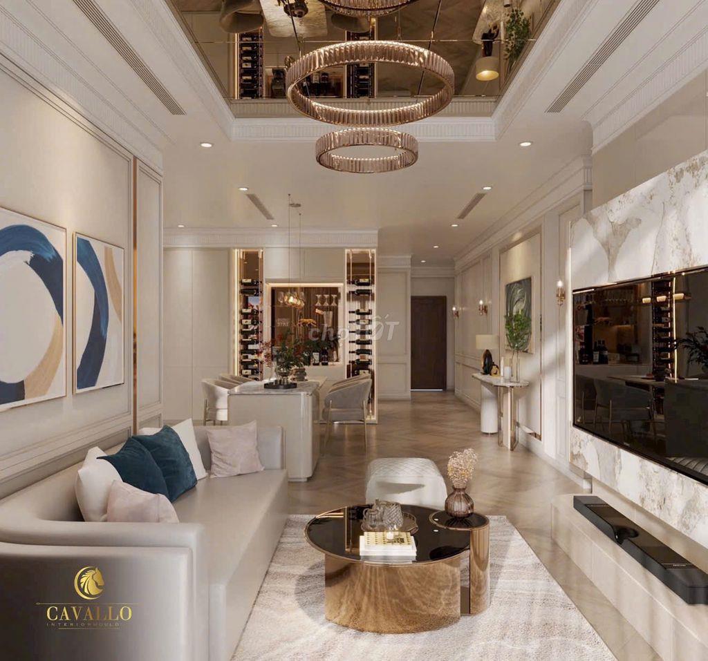 Cho thuê 2PN VINHOMES BASON 82m2 - Vinhome Golden River - Xem nhà 24/7