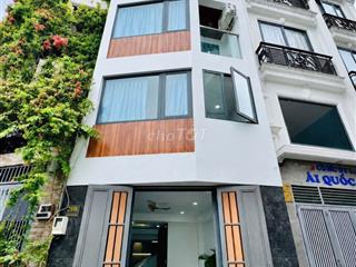 Bán nhà hẻm 6m thông sang Đặng Thùy Trâm, Trệt 3 lầu ST. 4PN, 4WC. 