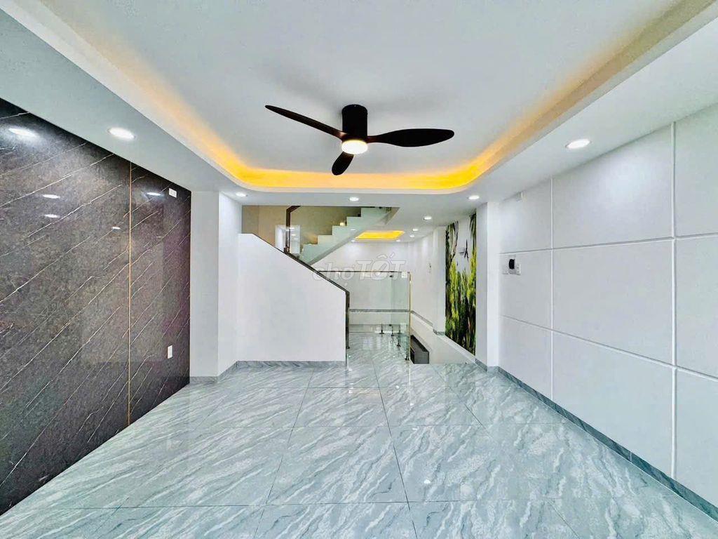 Bán nhà hẻm 6m thông sang Đặng Thùy Trâm, Trệt 3 lầu ST. 4PN, 4WC. 