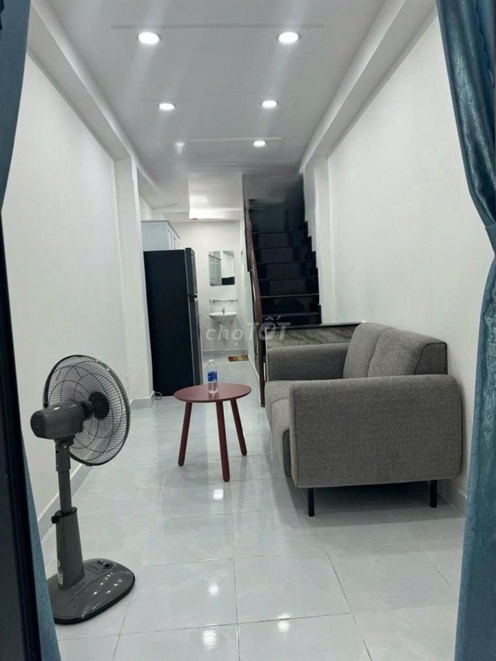 Bán nhà nội thất 2,3x10m, đất ở hiện hữu, hẻm xe hơi Nguyễn Cửu Vân