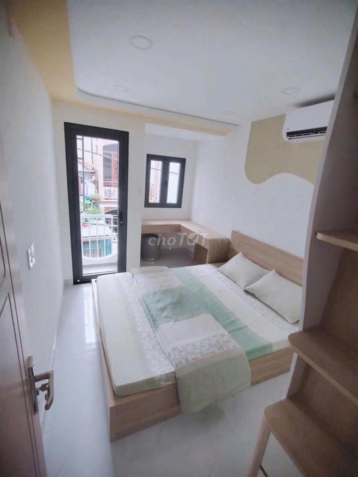 |Hẻm 3 gác, Full nội thất| Bán nhà 3mx14m, nở hậu đường Điện Biên  Phủ