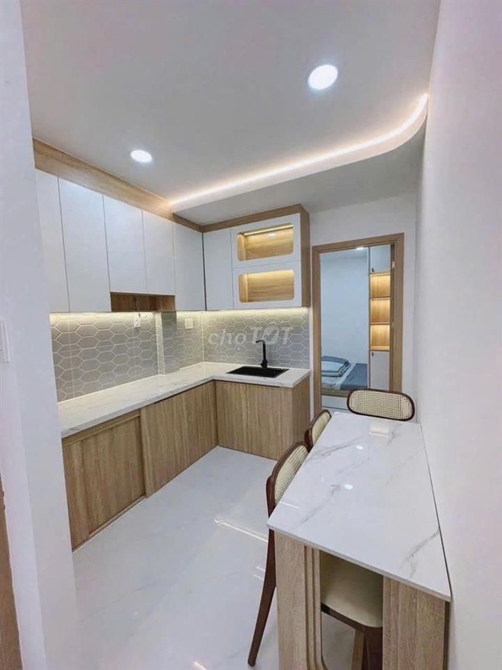 |Hẻm 3 gác, Full nội thất| Bán nhà 3mx14m, nở hậu đường Điện Biên  Phủ