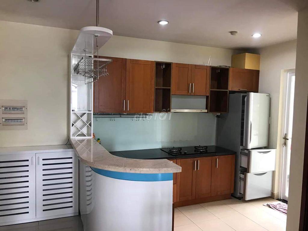 CHO THUÊ CHUNG CƯ CENTRAL GARDEN - 80M2 - 2PN 2WC - GIÁ 14 TR