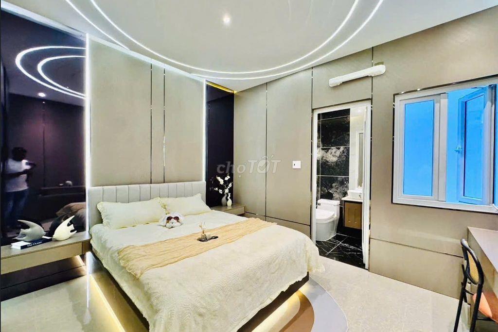Nhà đẹp góc 2 mặt Tiền. 114/6 Bình Lợi.  DT 7X22M. Trệt 2 lầu ST.