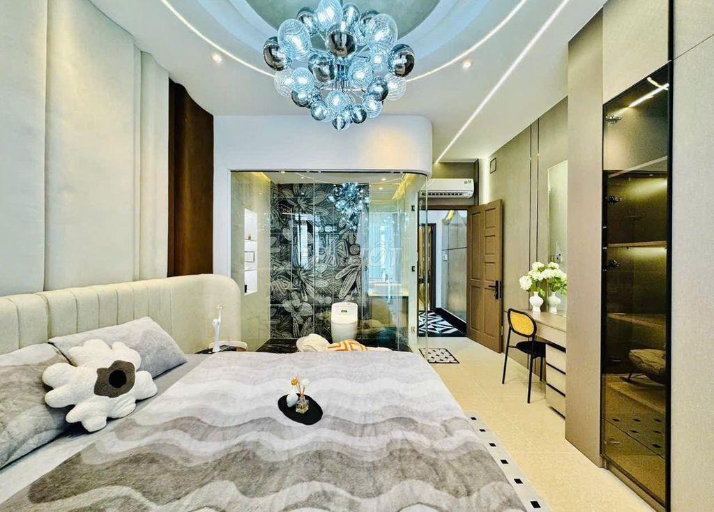 Nhà đẹp góc 2 mặt Tiền. 114/6 Bình Lợi.  DT 7X22M. Trệt 2 lầu ST.