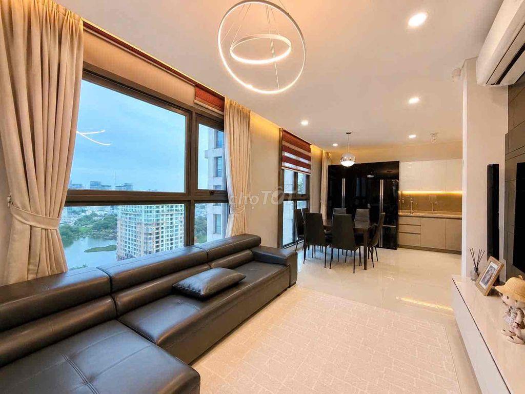 Bán căn hộ Pearl Plaza, 3PN 2WC căn góc 122m2 view Landmark 81