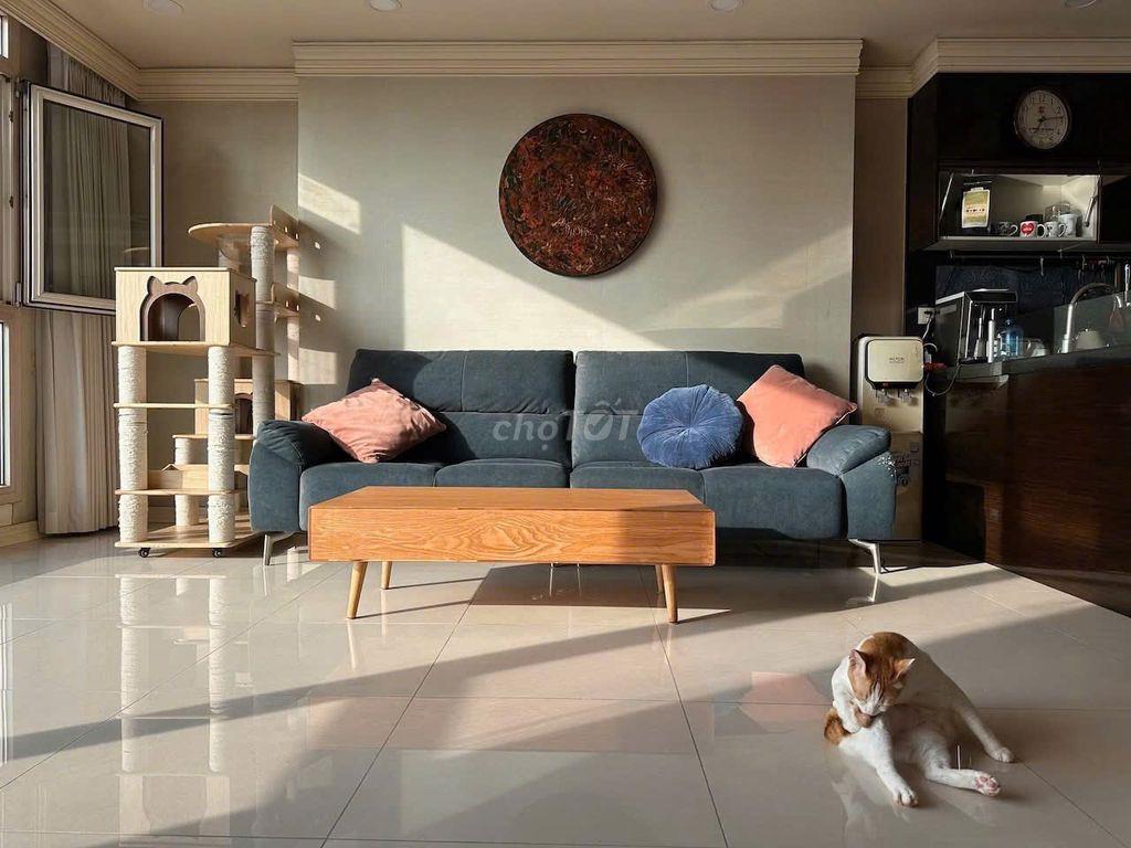 Cho thuê căn hộ Cantavil HOàn Cầu , dt 120m2 3pn 2wc view Landmark81