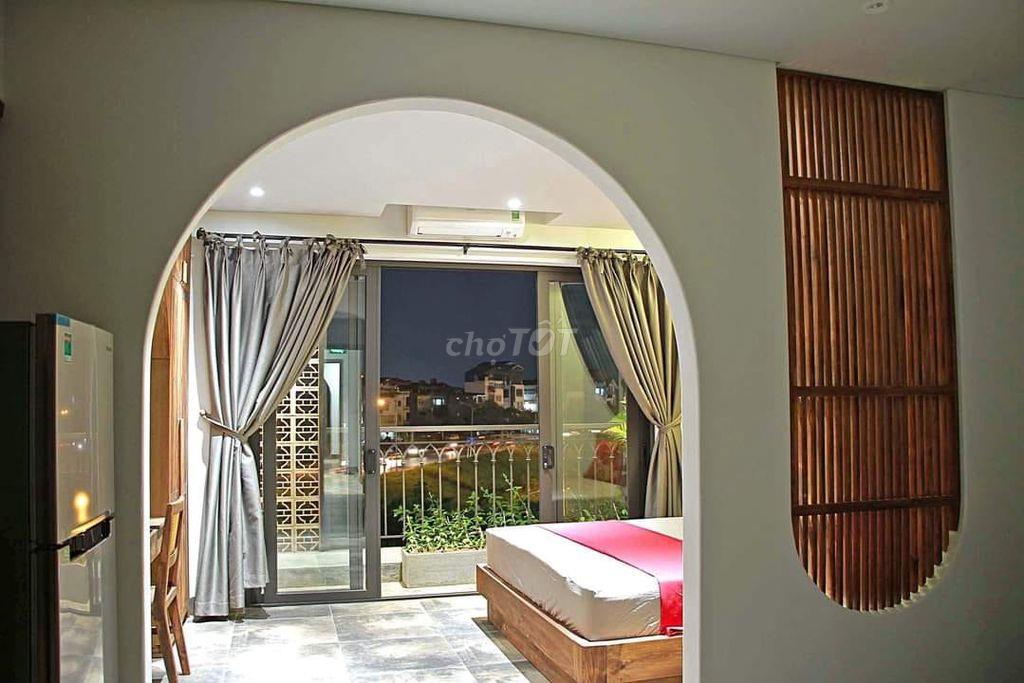 🌾🌾Thuê Căn Hộ 1PN/Studio Full NT balcon vibe gỗ🚀ĐÀO DUY ANH🌳PHÚ NHUẬN🔥