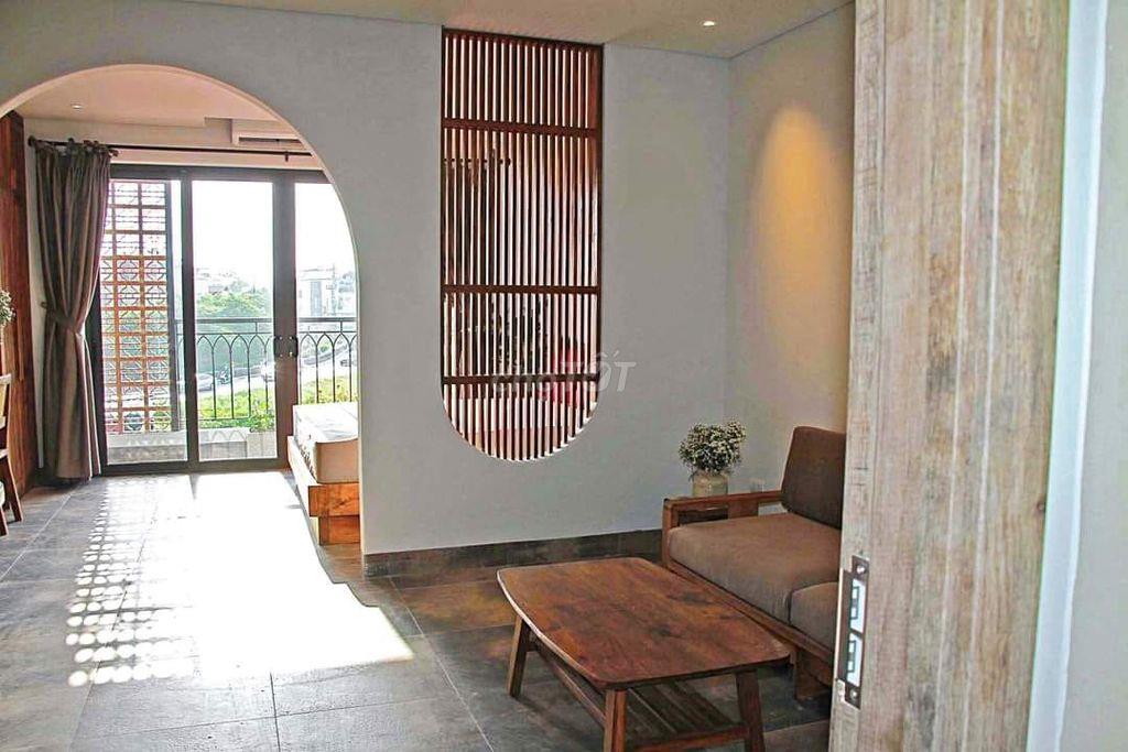 🌾🌾Thuê Căn Hộ 1PN/Studio Full NT balcon vibe gỗ🚀ĐÀO DUY ANH🌳PHÚ NHUẬN🔥
