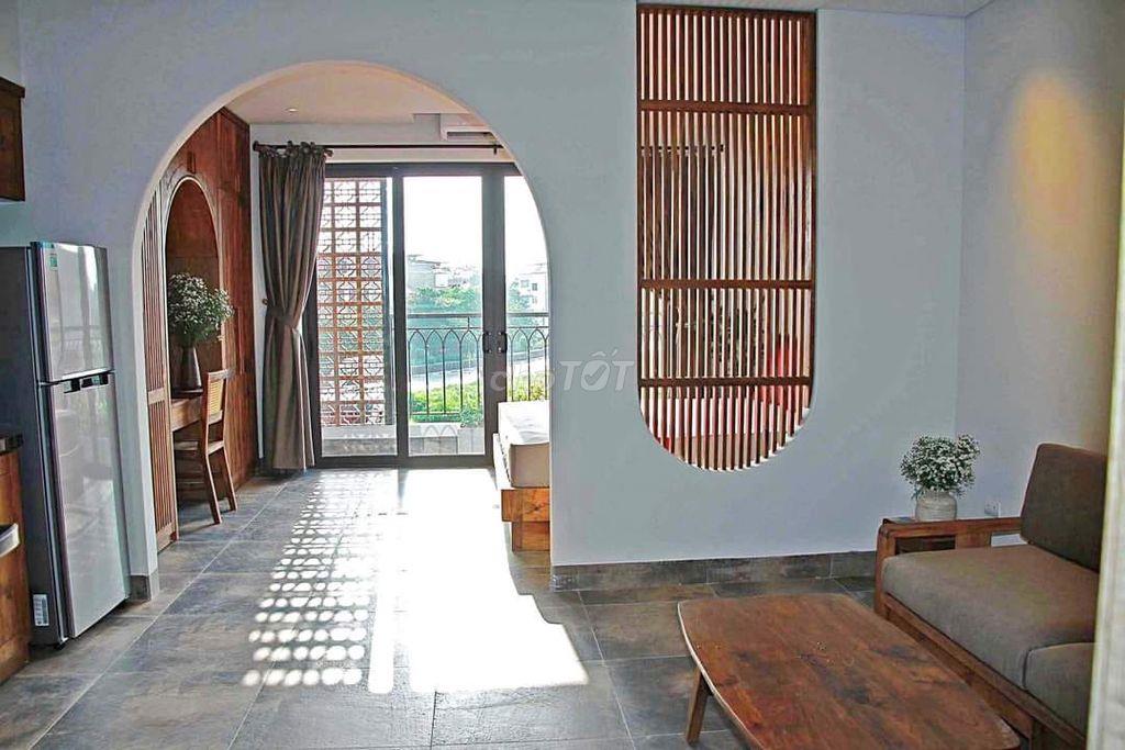 🌾🌾Thuê Căn Hộ 1PN/Studio Full NT balcon vibe gỗ🚀ĐÀO DUY ANH🌳PHÚ NHUẬN🔥