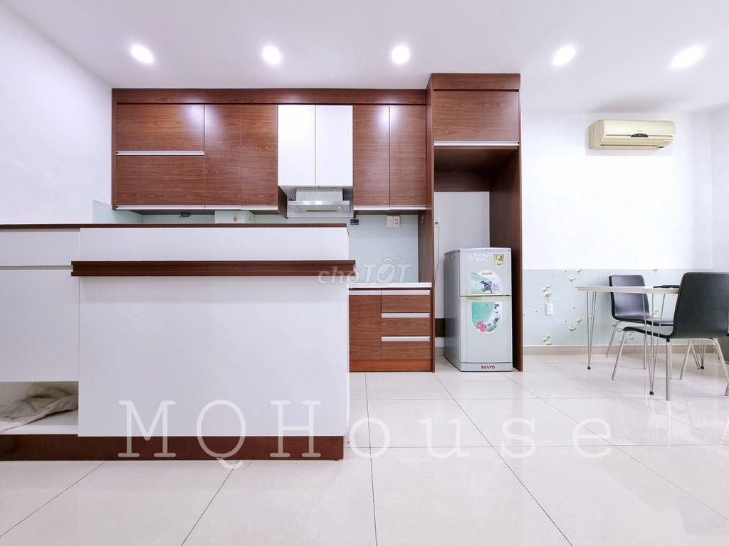 🌾🌾CH 1PN balcon🌳TRẦN QUANG DIỆU🌳Quận 3💥Full NT - tách bếp MGR🌾50m2🔥