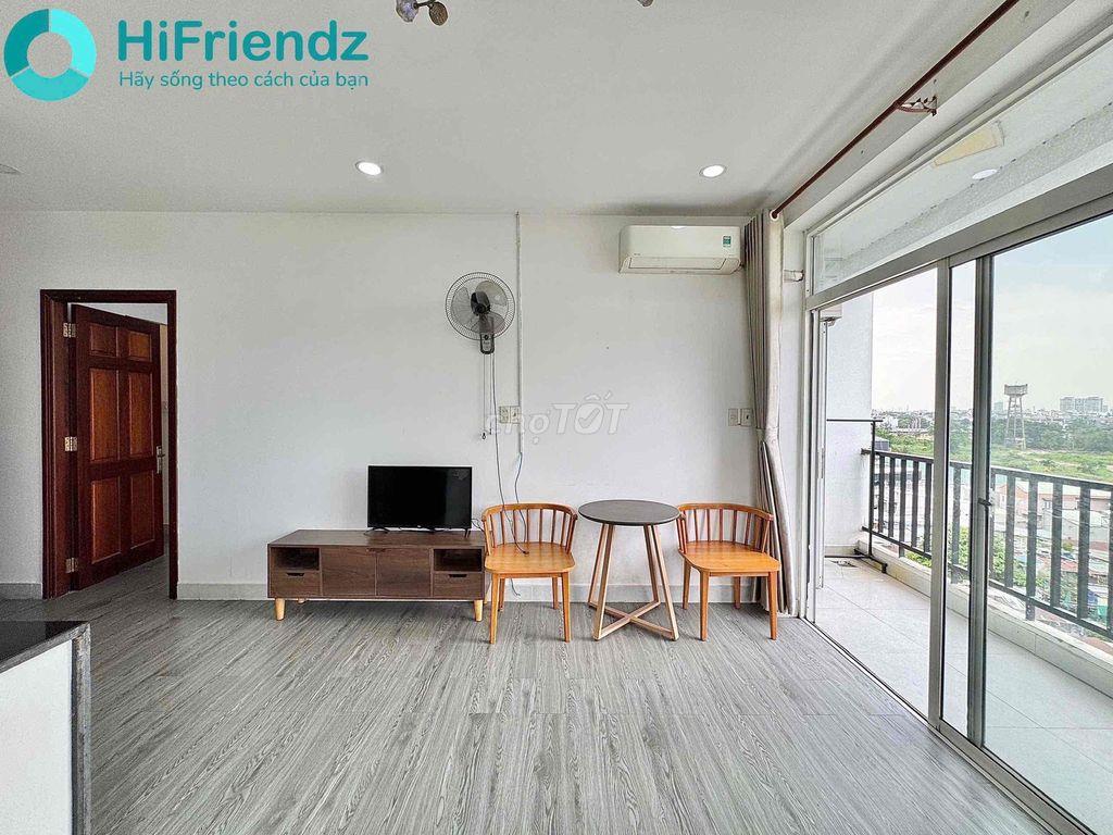 ✨ 1PN Ban Công View Sông Cực Chill – Trung Tâm Bình Thạnh