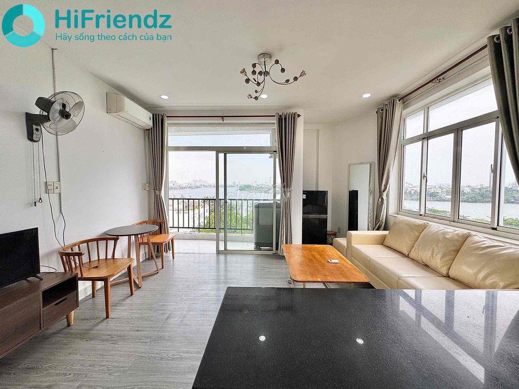 ✨ 1PN Ban Công View Sông Cực Chill – Trung Tâm Bình Thạnh