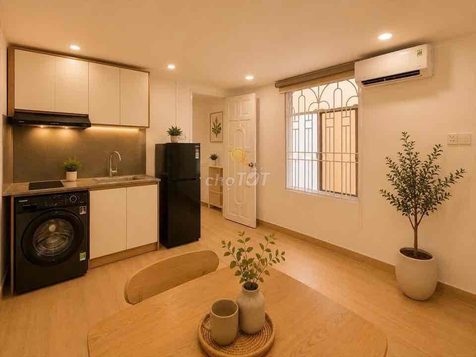 Hệ Thống 1 Phòng Ngủ Ban Công Bình Thạnh Full Nội Thất Cao Cấp