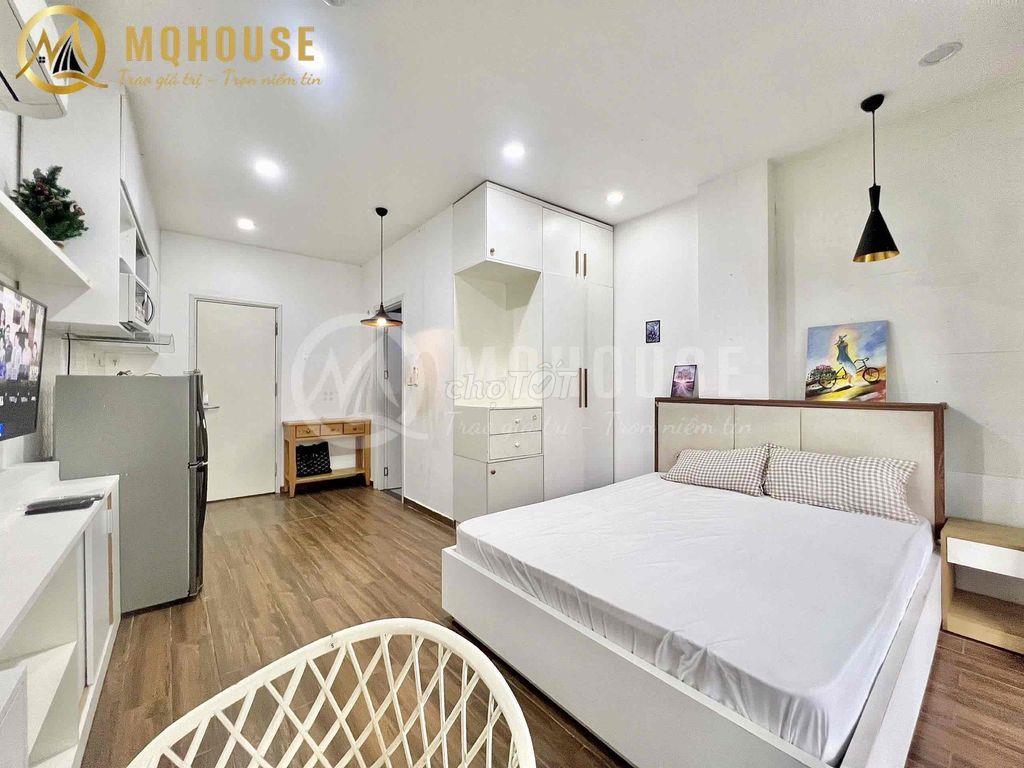 Cho Thuê Căn Hộ 1PN/Studio Ban Công gần ngã Tư hàng xanh Bình Thạnh