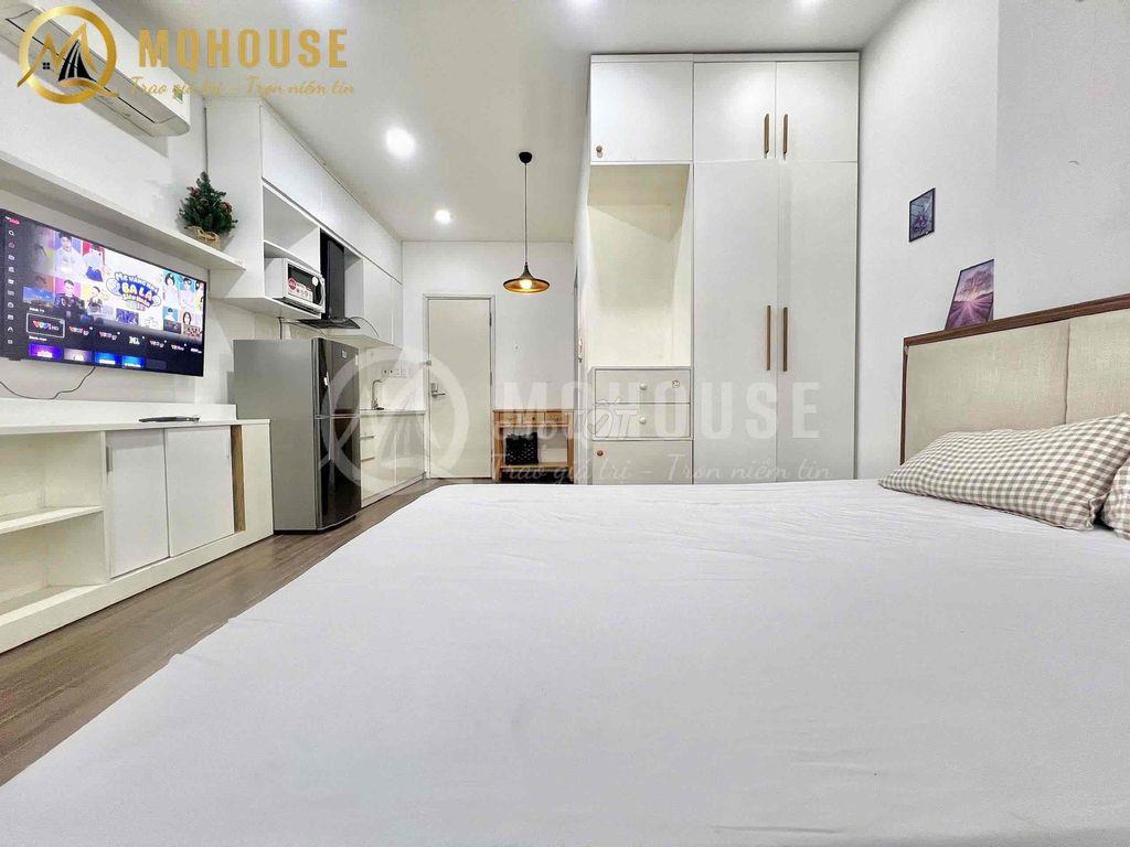 Cho Thuê Căn Hộ 1PN/Studio Ban Công gần ngã Tư hàng xanh Bình Thạnh