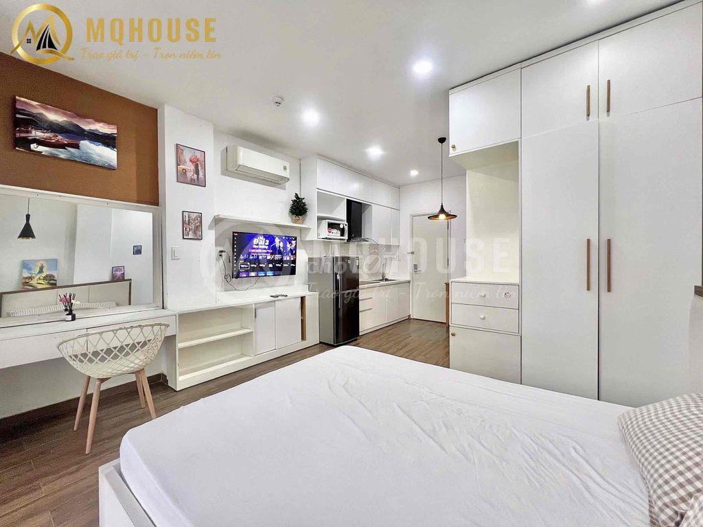 Cho Thuê Căn Hộ 1PN/Studio Ban Công gần ngã Tư hàng xanh Bình Thạnh
