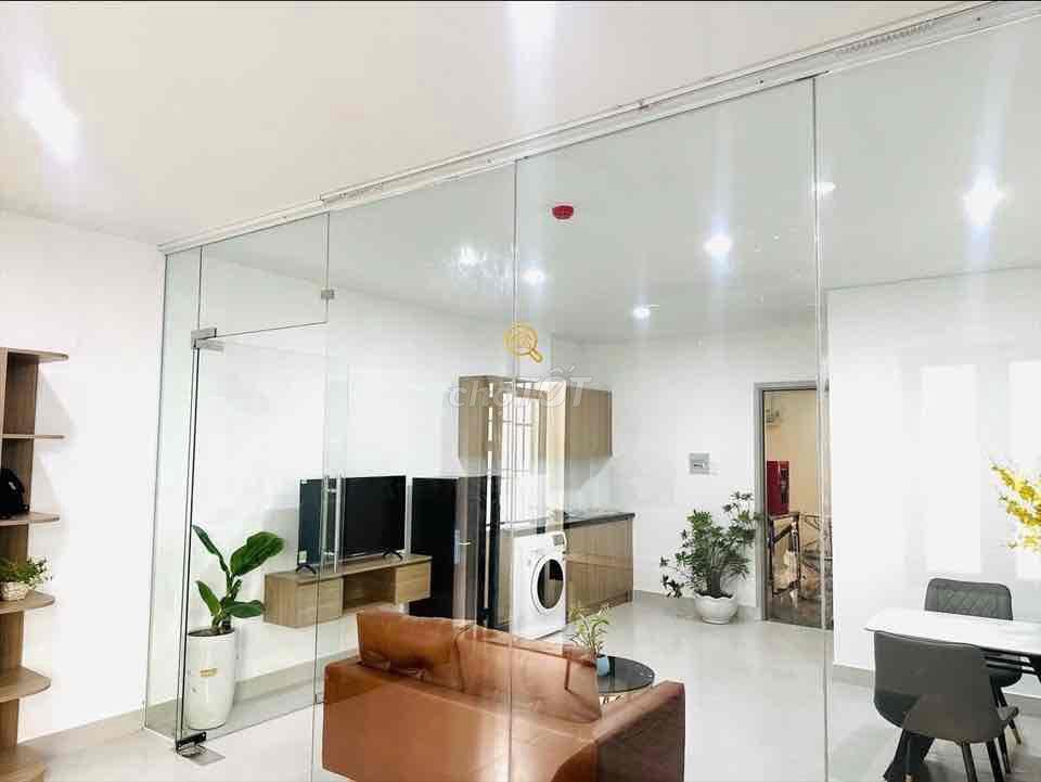 Cho Thuê Căn Hộ 1 Phòng Ngủ Tách Bếp Ngay Trung Tâm ngã Tư hàng xanh