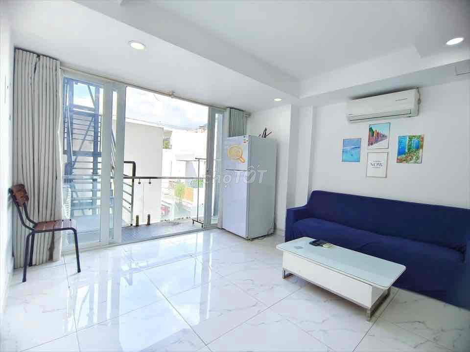Cho Thuê Căn Hộ 1 Phòng Ngủ Tách Bếp Trung Tâm Bình Thạnh
