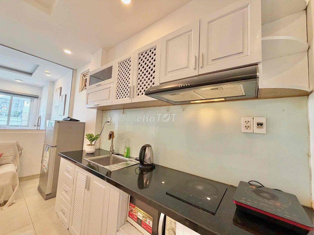 Cho Thuê CH 1 Phòng Ngủ Tách Bếp Full Nội Thất Bình Thạnh