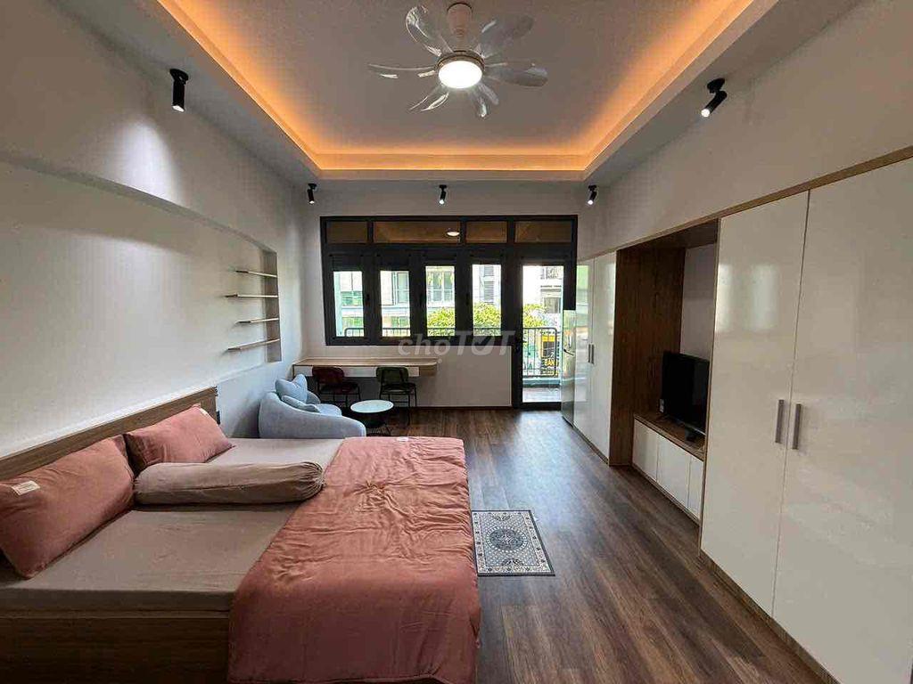 Căn hộ(lầu 2) 40m2 Full NT cao cấp,ban công Chill đường Võ Oanh,p25,BT