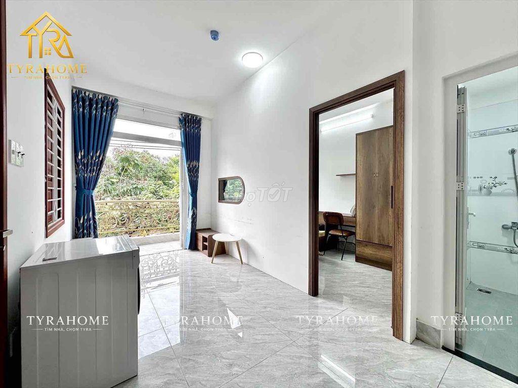 CĂN HỘ BALCON GẦN CƠ SỞ 3 VĂN LANG - MÁY GIẶT RIÊNG - THANG MÁY