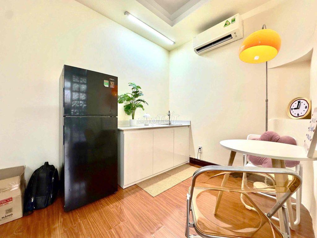 1PN Tách Bếp Full Nội Thất - Bancol Siêu Rộng Đang Trống Sẵn Hốt Lẹ!!!