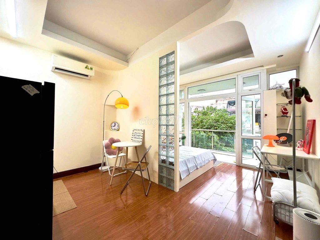 1PN Tách Bếp Full Nội Thất - Bancol Siêu Rộng Đang Trống Sẵn Hốt Lẹ!!!