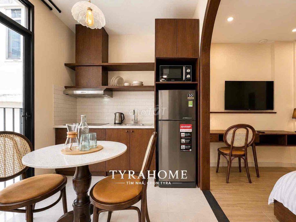 Siêu Phẩm 1PN Full NT Tách Nếp Kèm Bancol Sân Vườn Cực Chill Thoáng!!!