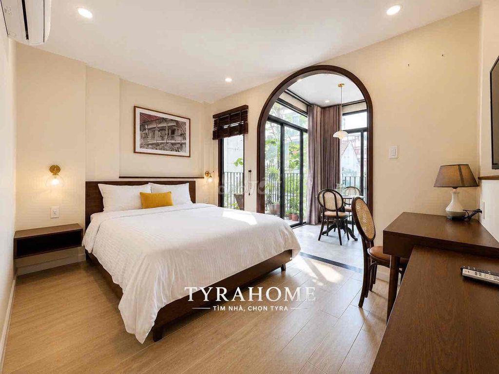 Siêu Phẩm 1PN Full NT Tách Nếp Kèm Bancol Sân Vườn Cực Chill Thoáng!!!