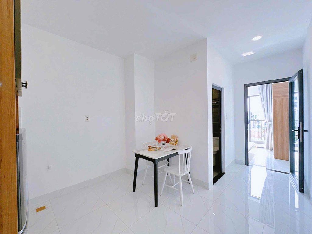🌻CHO THUÊ CĂN HỘ 1PN BAN CÔNG THOÁNG🌳MÁY GIẶT RIÊNG/TÁCH BẾP✨45M2✨