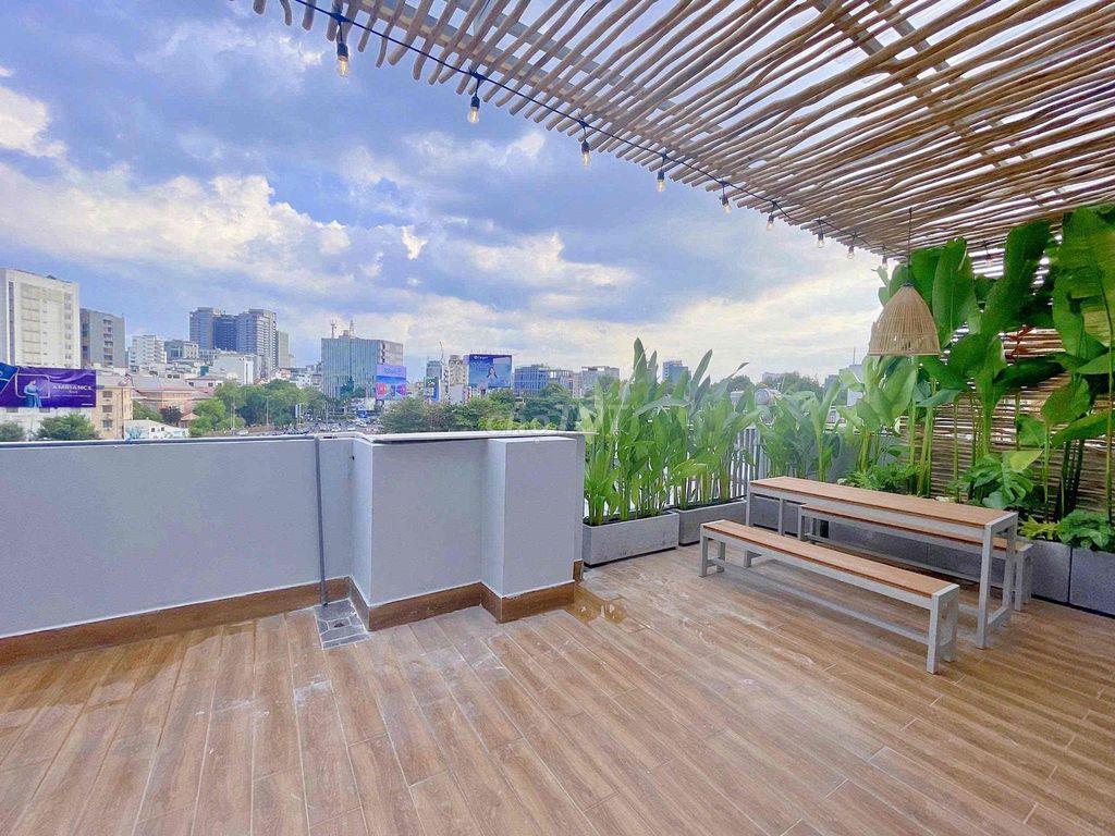 🌻CHO THUÊ CH 1-2PN BALCONY VIEW BỜ KÈ CỰC CHILL🌳THANG MÁY/HẦM XE✨70M2✨