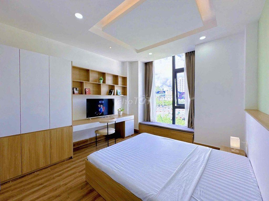 🌻CHO THUÊ CH 1PN - 1PK VIEW BỜ KÈ🌳THANG MÁY/HẦM XE🌳MÁY GIẶT RIÊNG✨40M2