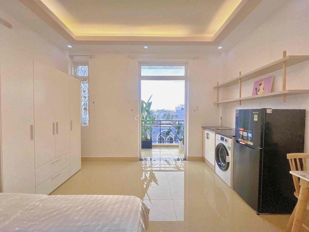 🏡CĂN HỘ STUDIO BAN CÔNG SIÊU THOÁNG🌳CHỢ BÀ CHIỂU🌻MÁY GIẶT RIÊNG✨35M2✨