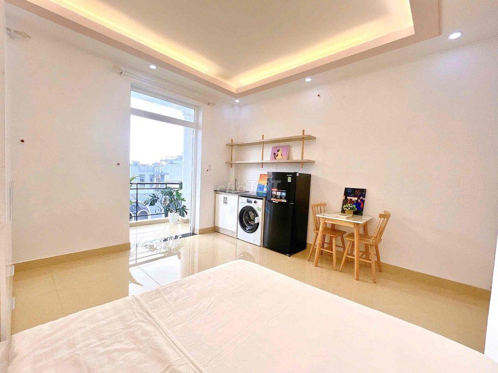 🏡CĂN HỘ STUDIO BAN CÔNG SIÊU THOÁNG🌳CHỢ BÀ CHIỂU🌻MÁY GIẶT RIÊNG✨35M2✨