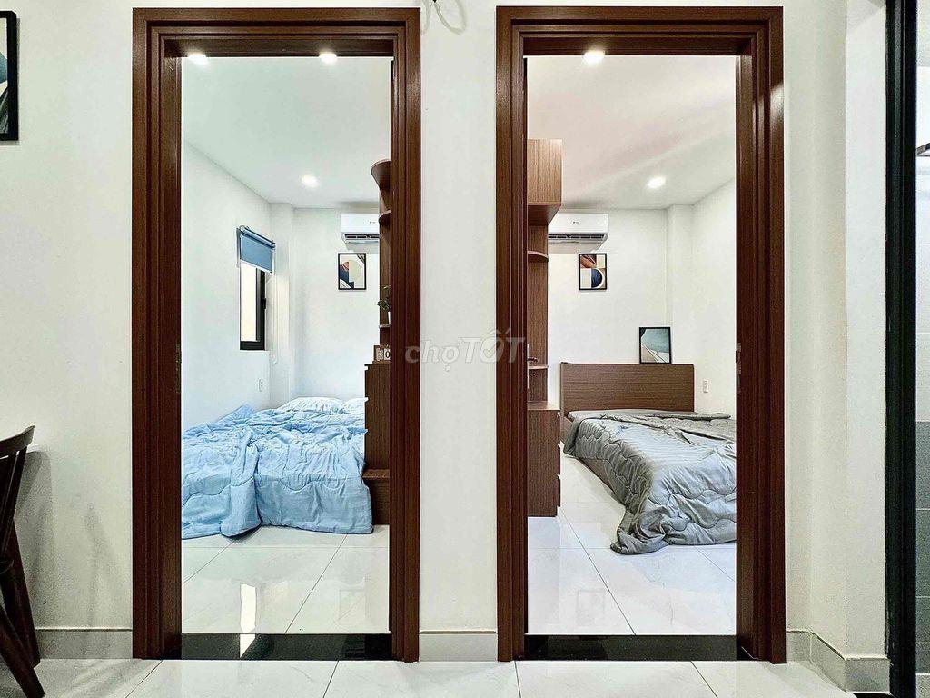 🏡CHO THUÊ CH 2PN - 1PK🌳KHU ẨM THỰC PHAN XÍCH LONG🌻THANG MÁY/HẦM XE✨