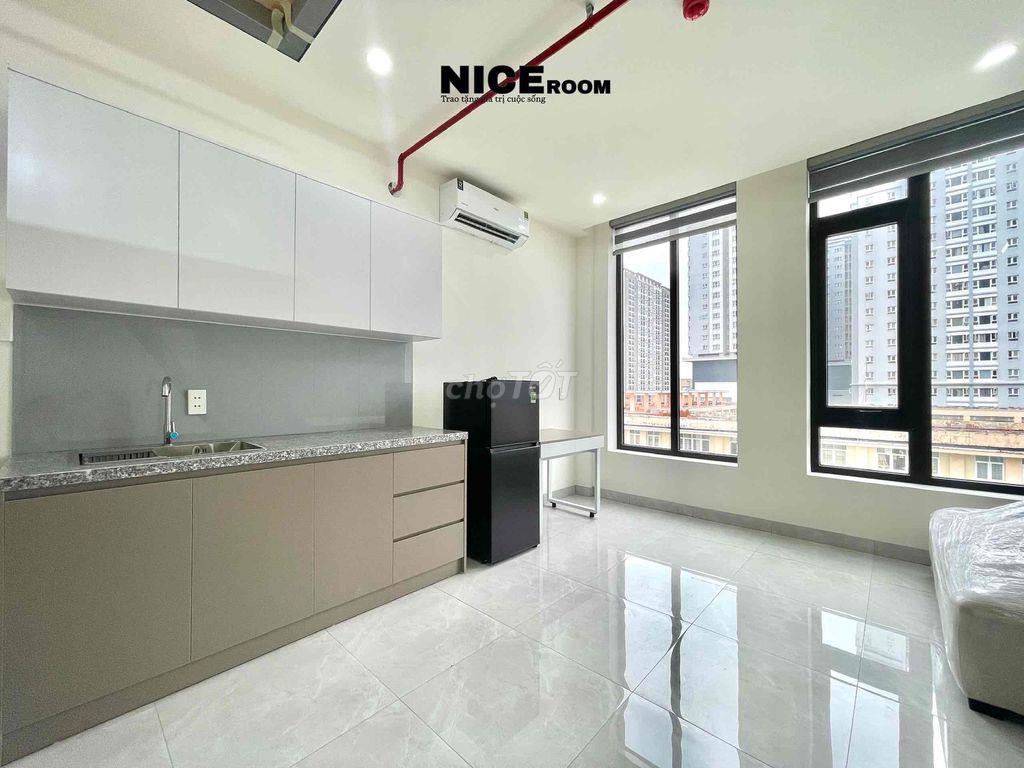 căn hộ có gác giá 5tr7 nhà mới 100% có thang máy